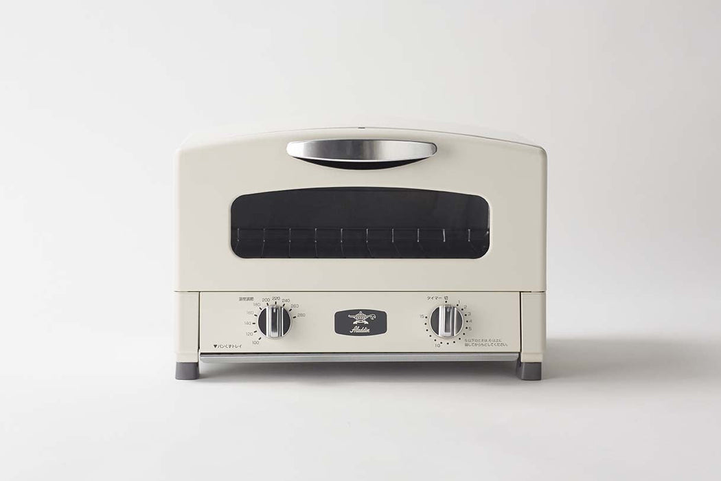 調理機器アラジン　トースター　人気　グリル　可愛い　お洒落　AET-GS13N　ホワイト